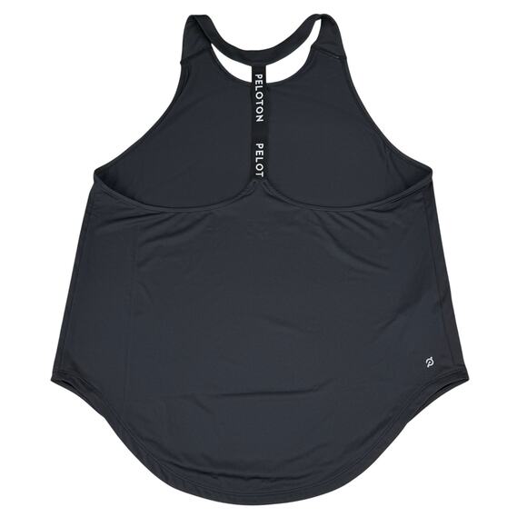 PELOTON Distance Racerback Tape Tank Sz Medium Black - Picture 6 of 8